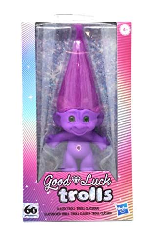 New Good Luck Trolls 60th Anniversary Exclusive Classic Troll Purple