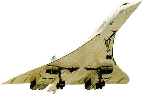 Concorde on Ground and Taking Off