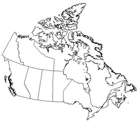 Mapas De Canad Para Colorear Y Descargar Colorear Im Genes