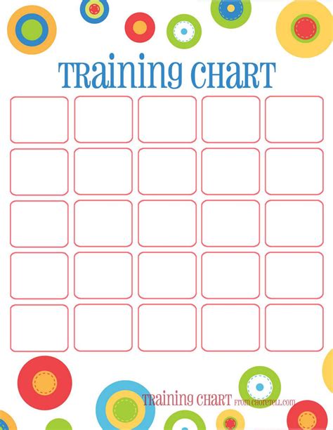 Dots reward charts: Potty training & more | Free printable downloads ...