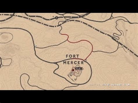 RDR2 daily challenge : Visited Fort Mercer - YouTube