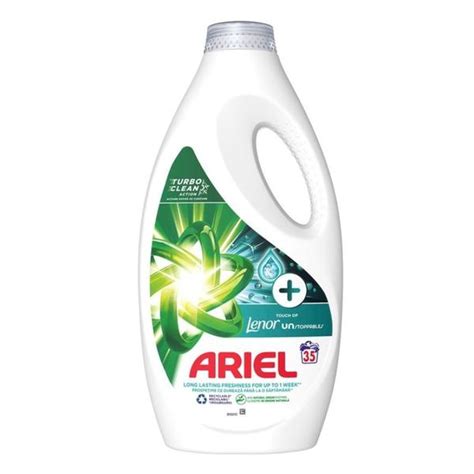 Detergent Automat Lichid Ariel Touch Of Lenor Unstoppables Turbo