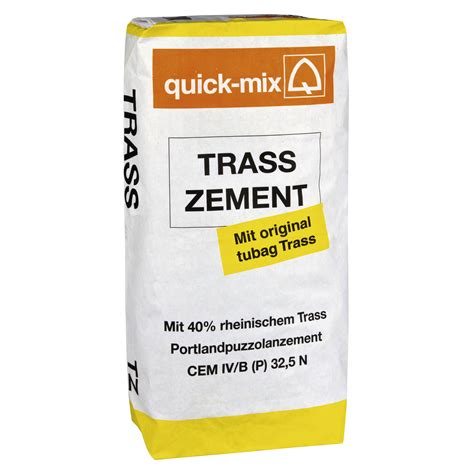 Quick Mix Trasszement Kg F R Innen Und Au En Hagebau De