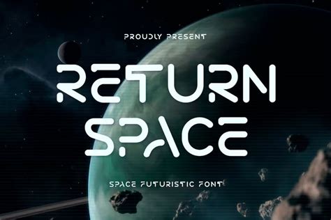 61 Best Space Fonts For Your Next Design Project