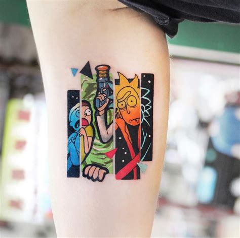 200 Best Rick And Morty Tattoos 2022 TattoosBoyGirl