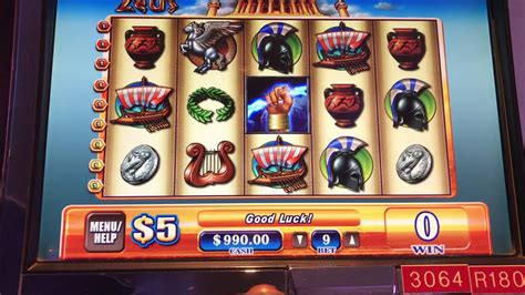 Zeus High Limit Slot Machine Max Bet Free Games Bonus High