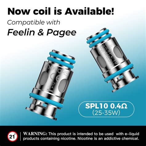 COIL Pod Coil Nevoks Pagee Feelin Feelin X SPL 10 0 4 ohm ราคาตอกลอง