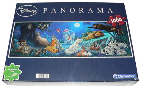 Puzzle Clementoni 1000 PANORAMA DISNEY BOHATEROWIE 9716319276 Allegro Pl