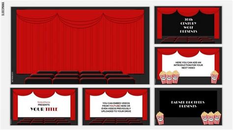 Movie Themed Powerpoint Template