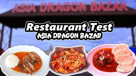 FOOD TOUR Auf Dem ASIA DRAGON BAZAR YouTube