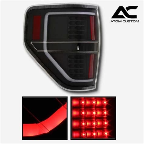 Micas Traseras Estilo DRL Ford F150 2009 2014 Atom Custom