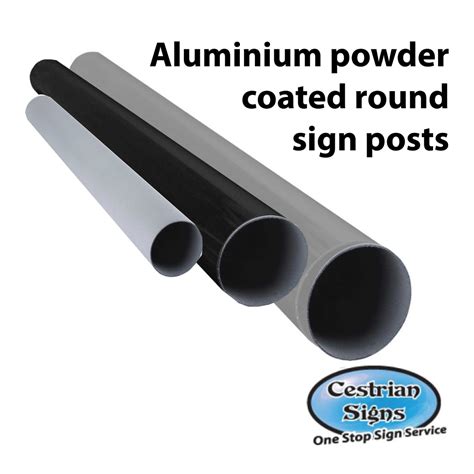 Powder Coated Aluminium Posts And Poles Archives Cestrian Signs