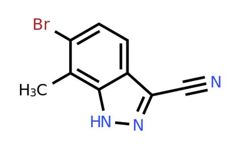 Cas Bromo Methyl H Indazole Carbonitrile Synblock