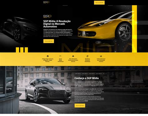 Landing Page Gest O De Tr Fego Behance