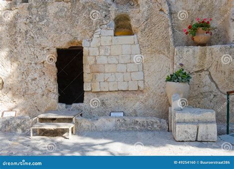 Garden Tomb in Jerusalem stock photo. Image of christ - 49254160