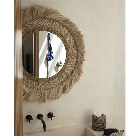 Miroir Capri Boh Me Chic Miroir Rond Bazar Bizar Abanita Fr