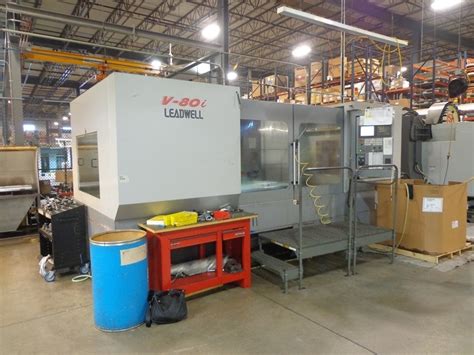 X X Leadwell Model V I Axis Cnc Vertical Machining