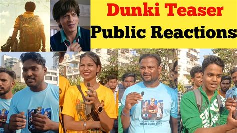 Dunki Teaser Public Reactions Dunki Teaser Reviews Dunki Teaser