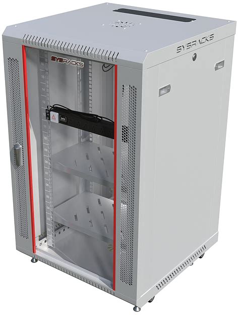 Sysracks U Wall Mount Gray It Network Av Data Server Rack Cabinet