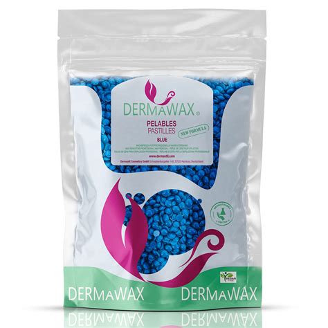 Buy 1 Kg Dermawax Professional Blue Hard Wax Beads Full Body Stripless