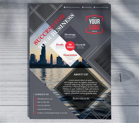 Marketing Business Flyer PSD Template Corporate, Conference, Event ...