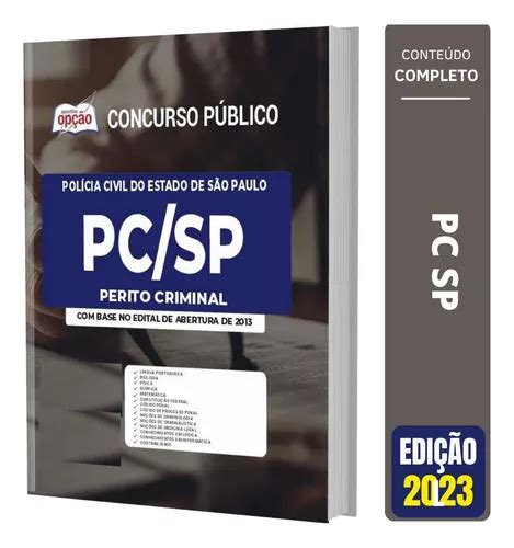 Apostila Pc Sp Perito Criminal Parcelamento Sem Juros