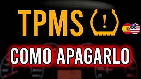 Como Apagar La Luz O Testigo Tpms Tires Youtube