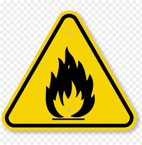 Free download | HD PNG iso fire hazard symbol warning sign fire hazard ...