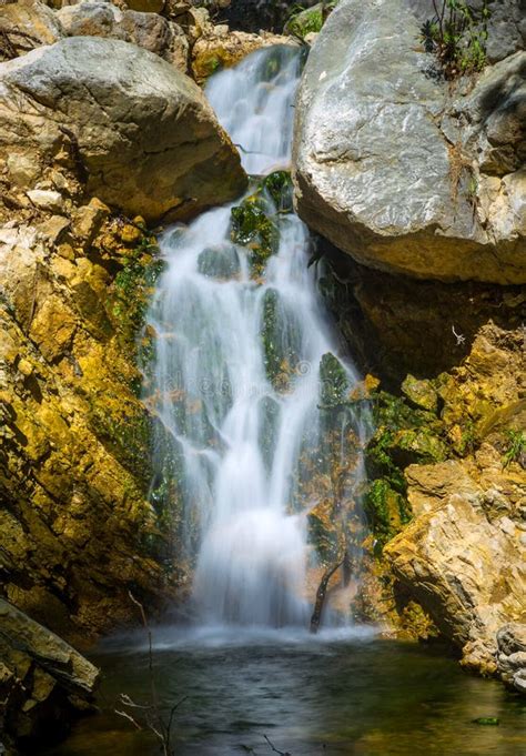 Small Waterfall On Mountain Brook Stock Image Image Of Scenic