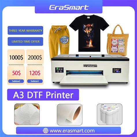 Erasmart L Dx Head Digital Clothes Tshirt Printing Machine