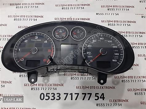 8P0920982C AUDİ A3 GÖSTERGE PANELİ Çıkma Yedek Parça Fiyatları otoçıkma