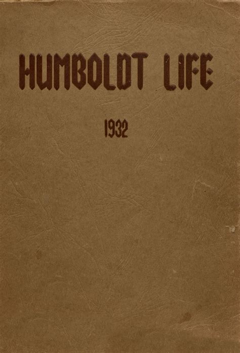 1932 yearbook from Humboldt High School from St. paul, Minnesota