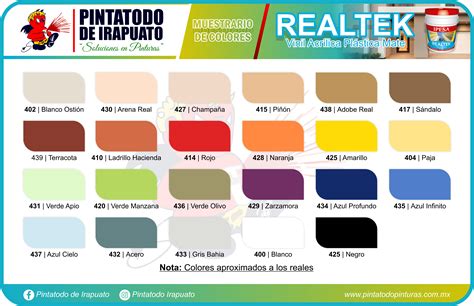 Realtek Vinil Acr Lica Pl Stica Mate Serie Pintatodo De Irapuato