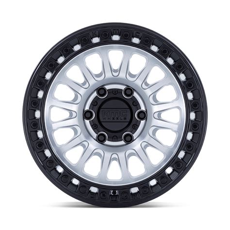 KMC KM552 MACHINED W/ MATTE BLACK LIP – precision-offroad-4x4