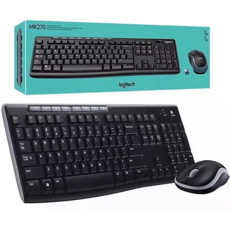 Combo Wireless Teclado E Mouse Mk270 In Pacto Informática