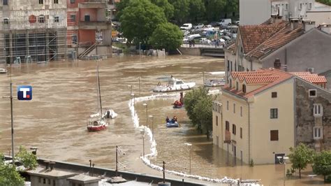 Stravi Ni Snimci Iz Poplavljene Hrvatske Izlile Se Zrmanja I Otu A