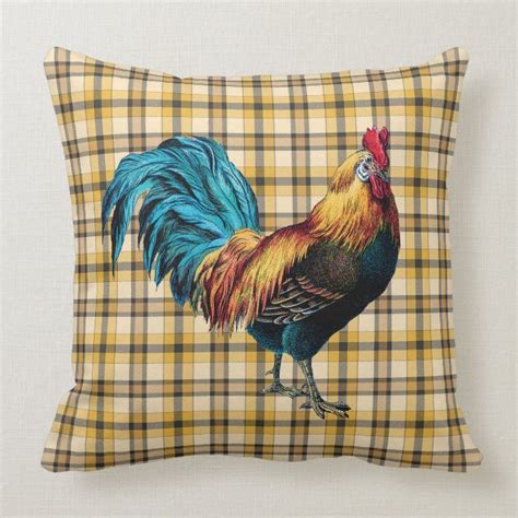 Plaid Throw Pillows, Country Throw Pillows, Farmhouse Pillows, Accent ...