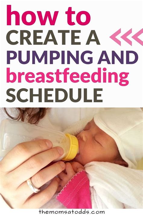 How To Create A Perfect Pumping And Breastfeeding Schedule Artofit