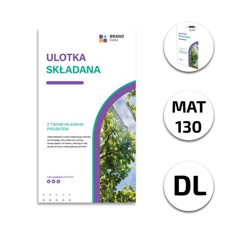 Składane Ulotki Materiały Reklamowe Flybrand Gadżety Firmowe I