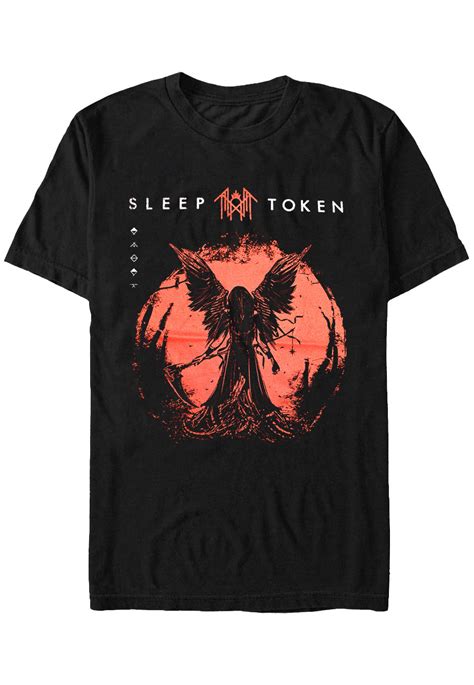 Sleep Token Red Reaper Angel T Shirt Impericon En