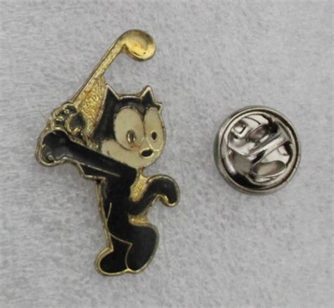 1980s 90s Felix The Cat Lapel Pin 325 X 2 Cm 13 X Etsy