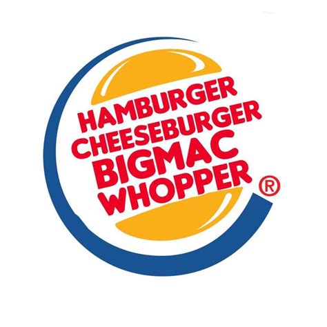 Hamburger Cheeseburger Big Mac Whopper Hamburger Cheeseburger Big Mac Whopper Know Your Meme