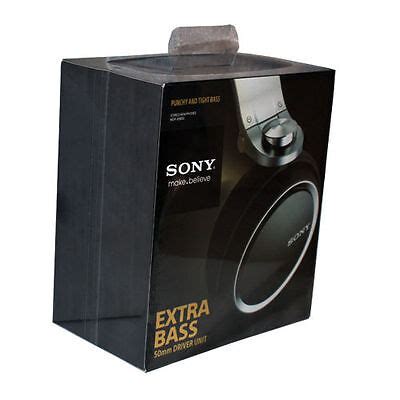 Sony MDR-XB800 Brand New Extra Bass XB Series Stereo Headphones ...