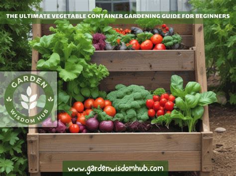 The Ultimate Vegetable Container Gardening Guide For Beginners