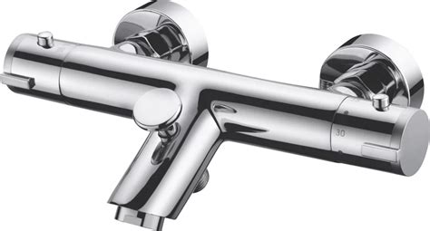 Highlife Bathrooms Stroma Exposed Thermostatic Bath Shower Mixer Fixed