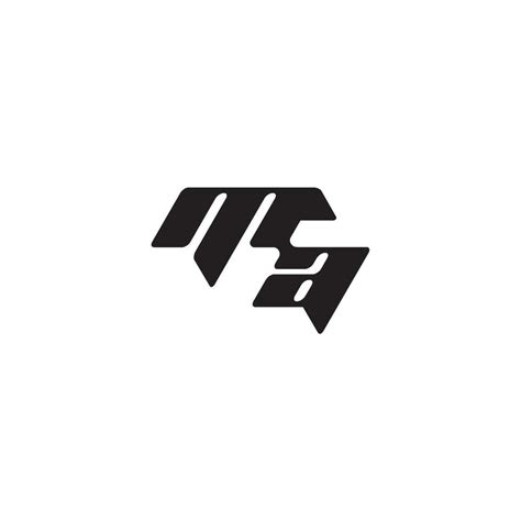 Monogram Initial Logo Dynamic And Cool Design AM Esport Concept Letter