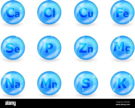 Mg Zinc Stock Vector Images Alamy