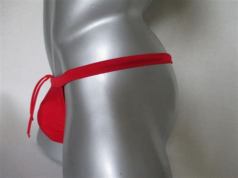 Mens Thong Bikini Bottom Swim Trunks Thong Create Your Own Etsy