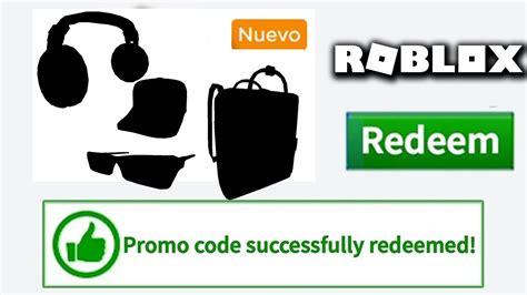 🤑5 Promocodes Que Te Dan Accesorios Que Valen Robux En Roblox