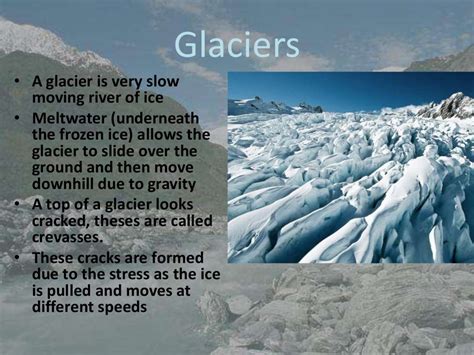 Glacial processes